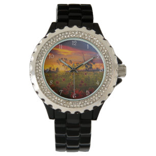Montre Susans aux yeux noirs, original par Gary Poling