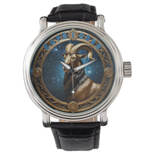 Montre Symbole astrologique de Capricorne