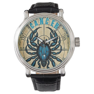 Montre Symbole astrologique du cancer