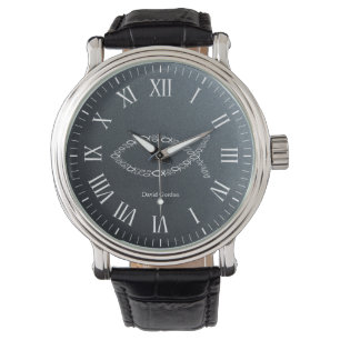 Montre Symbole chrétien de poissons d'Ichthus