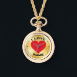 Montre Symbole d'amour du coeur rouge-18374<br><div class="desc">Symbole d'amour du coeur rouge-18374</div>