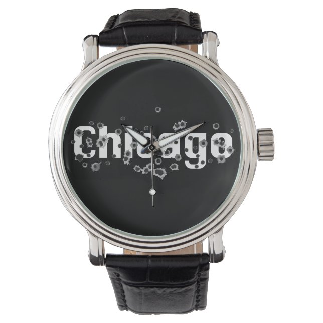 Montre SYMBOLE DE BOSS Gunshots D'Histoire Mafia DE Chica (devant)