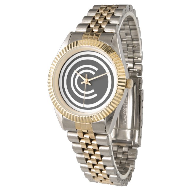 Montre Symbole de copyright (Incliné)