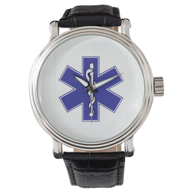 Montre symbole de l'ambulance vedette (devant)
