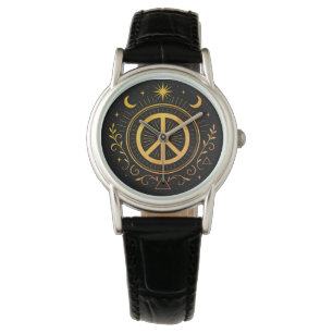 Montre Symbole de paix mystique
