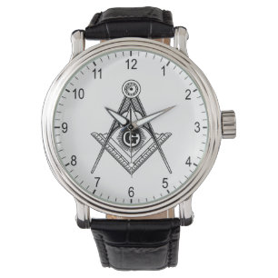 Montre Symbole franc-maçonnerie