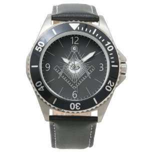 Montre Symbole franc-maçonnerie