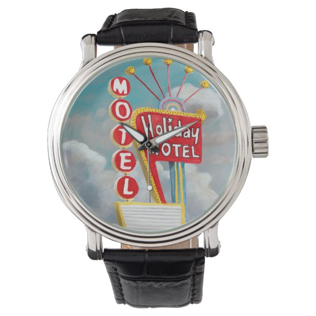 Montre Symbole motel de vacances (devant)