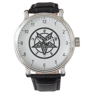 Montre Symbole pentagramme classique
