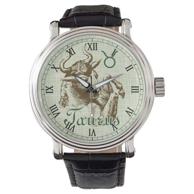 Montre SYMBOLE SIGNE Zodiaque Taurus (devant)