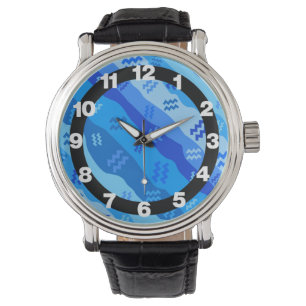 Montre SYMBOLE Zodiaque Aquarius