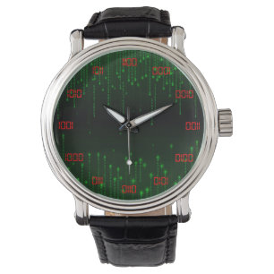 Montre Système binaire très Cool et créatif