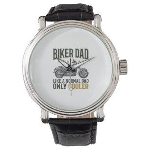 Montre T-shirt citation moto vintage Biker Papa_1
