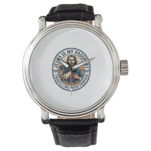 Montre T-shirt de missions mondiales missionnaire Jésus c