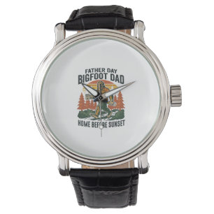 Montre T-shirt de Papa Bigfoot pour la Fête des Pères L'H