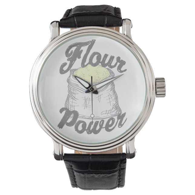 Montre T-shirt Flour Power (devant)