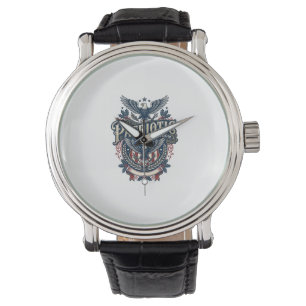 Montre T-shirt graphique vectoriel de Noël patriotique (2