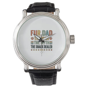 Montre T-shirt pour papa vendeur de snacks amateur de chi