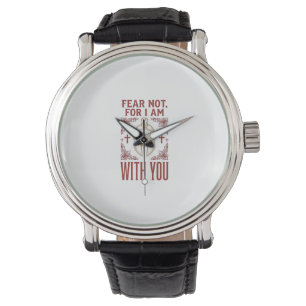 Montre T-shirt vintage guerrier chrétien Ne crains pas_1