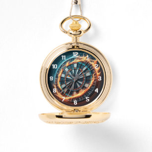 Montre Tableau de bord de feu avec explosion de bulle