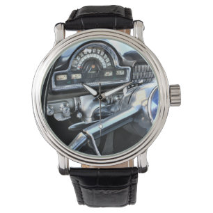 Montre Tableau de bord de la voiture classique 1951