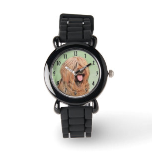 Montre Tableau de bord - Joli art original chien