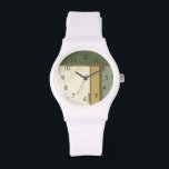 Montre Tableau patiné de Jennifer Goldberger<br><div class="desc">La qualité patinée de cette peinture de Jennifer Goldberger lui donne une allure contemporaine, comme une paire de jeans avec des trous dedans avant de les acheter. Mettez-le sur votre mur et profitez de la beauté rustique!</div>