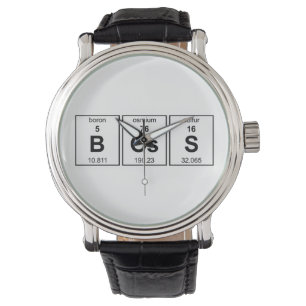 Montre Tableau périodique de patron