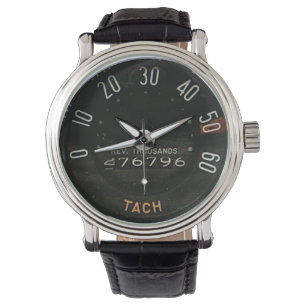 Montre Tachymètre de voiture de sport classique de 1958 a