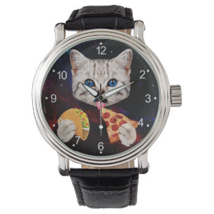 Montre Taco, Chat et pizza
