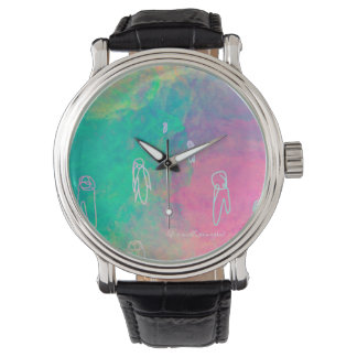 Montre TAKUROMAN「Illusion」 スクエア壁時計