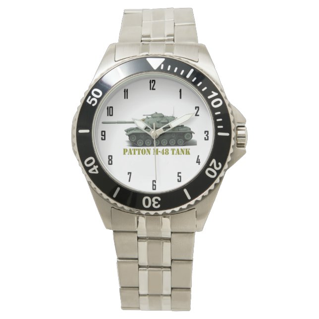 MONTRE TANK PATTON M-48 (devant)