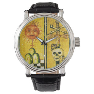MONTRE TAROTS DE RENAISSANCE ANTIQUE /LE SOLEIL, L'ACE DE