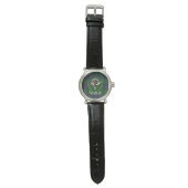 Montre Tartan et blason du clan écossais Sinclair (Plat)