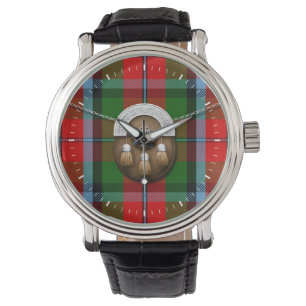 Montre Tartan et escarcelle de MacNaughton de clan