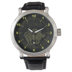 Montre Taureau d'or