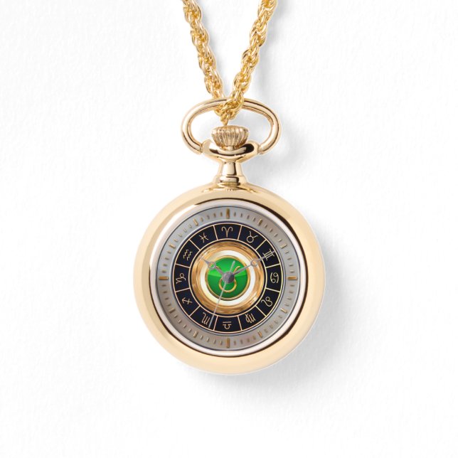 Montre Taurus - Symbole de l'Horoscope de taureaux (Recto)