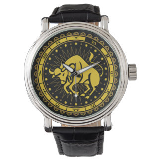 Montre Taurus - Symbole Zodiaque - Horoscope