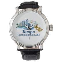 TCB Trumpet Logo Watch
