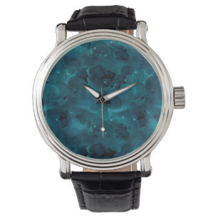 Montre Teal Galaxy Series Design 5