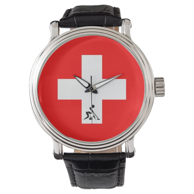 Montre Team Curling Suisse (devant)