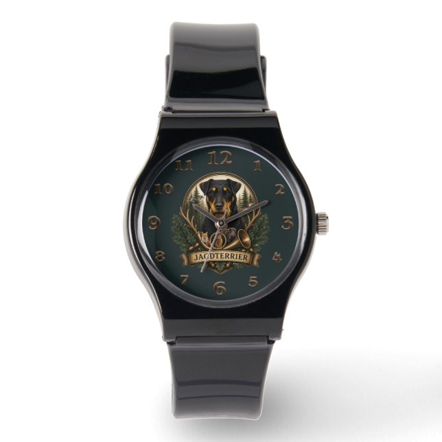 Montre Teckels de chasse ,  Logo de chasse (Recto)