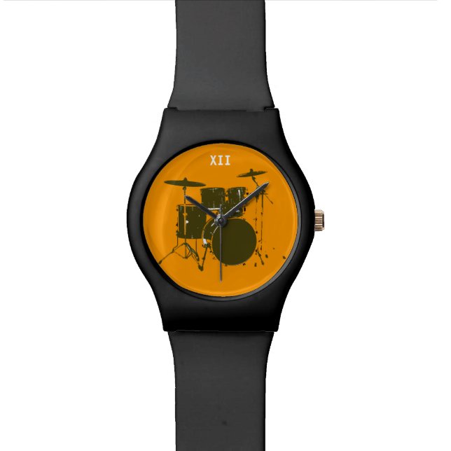 Montre temps de tambour (Fermer)