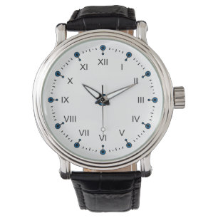 Montre Temps romain d'hommes masculins