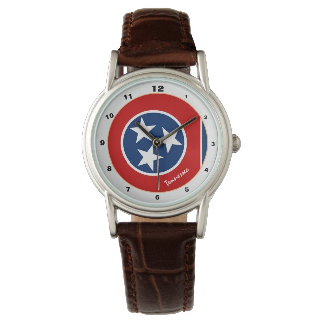 Montre Tennessee Drapeau & Tennessee mode USA /design (devant)