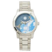 Terre plate Yin Yang Watch - Hommes