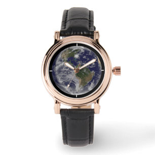 Montre Terre Pleine Avec L'Ouragan Irène Sur La Côte Est.