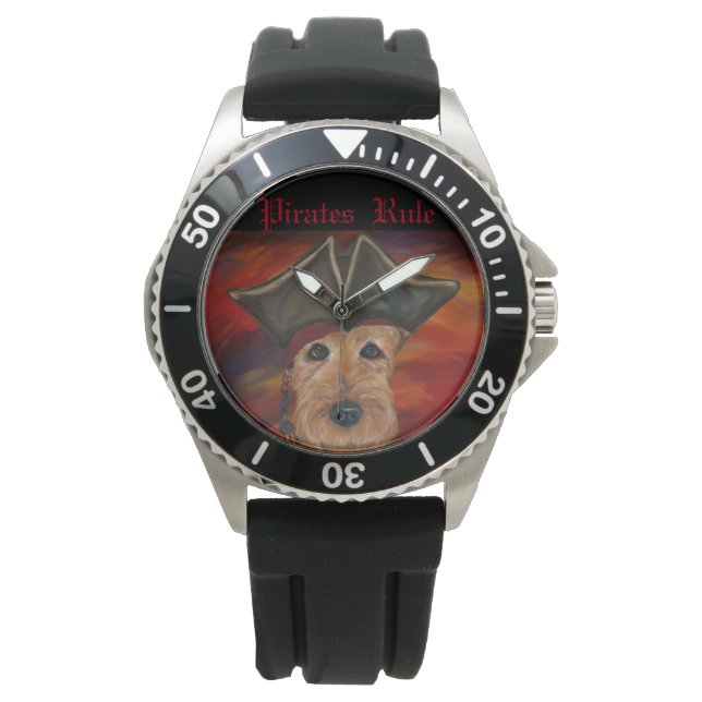 MONTRE TERRIER AIRDALAIS PIRATE (devant)