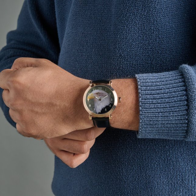 Montre Tête d'aigle à tête blanche américaine (Poignet)