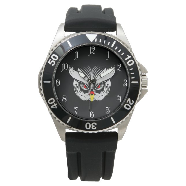 Montre Tête de chouette (devant)